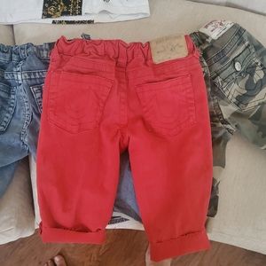 3 true religion boy shorts